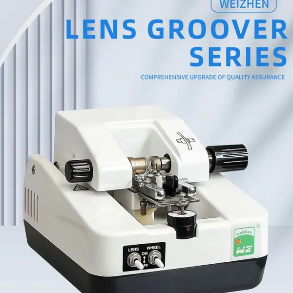 Máy xẻ rãnh tròng kính lắp kính cước JP800