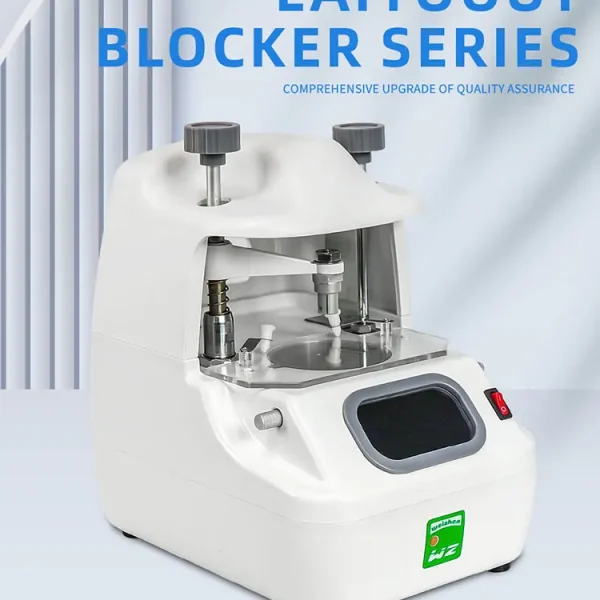 Máy định tâm núm vào tròng kính JP380B