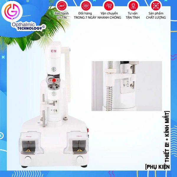 Máy khoan xẻ đa năng làm gọng kính cắt mắt khoan tròng